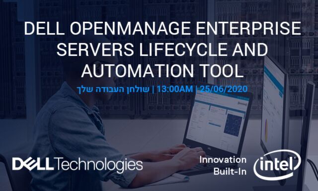 Dell OpenManage Enterprise - Servers lifecycle and automation tool 